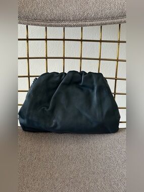 Bottega Veneta teal  Slouch Pouch